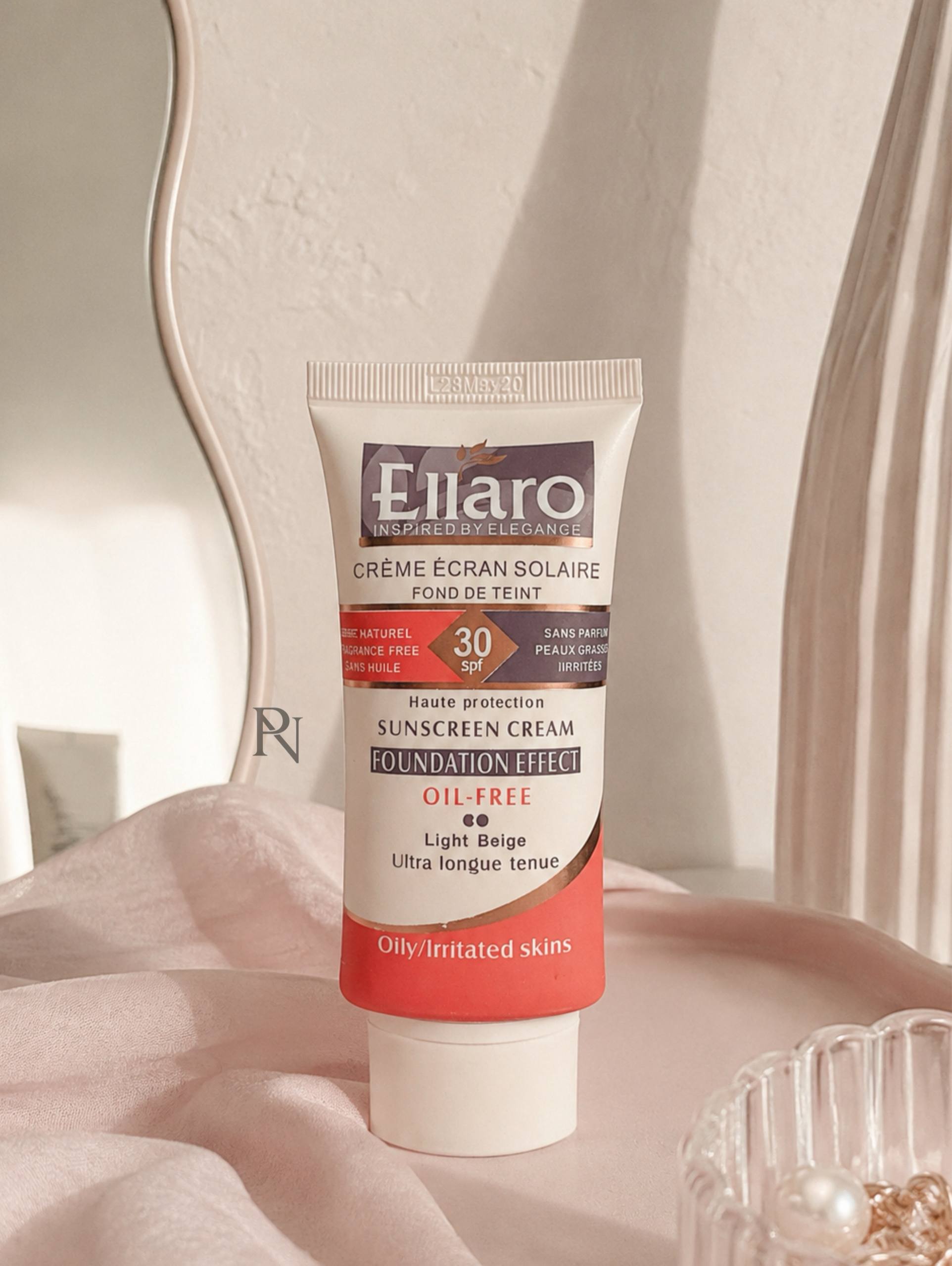 کرم ضد آفتاب رنگی الارو ۳۰ SPF رنگ(بژ روشن) بژ لایت 40 میلی‌لیتر