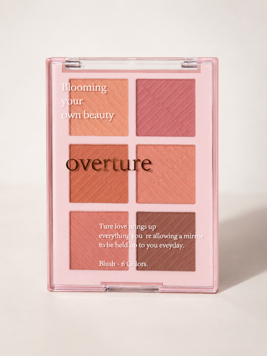 پالت رژگونه ۶ رنگ Overture