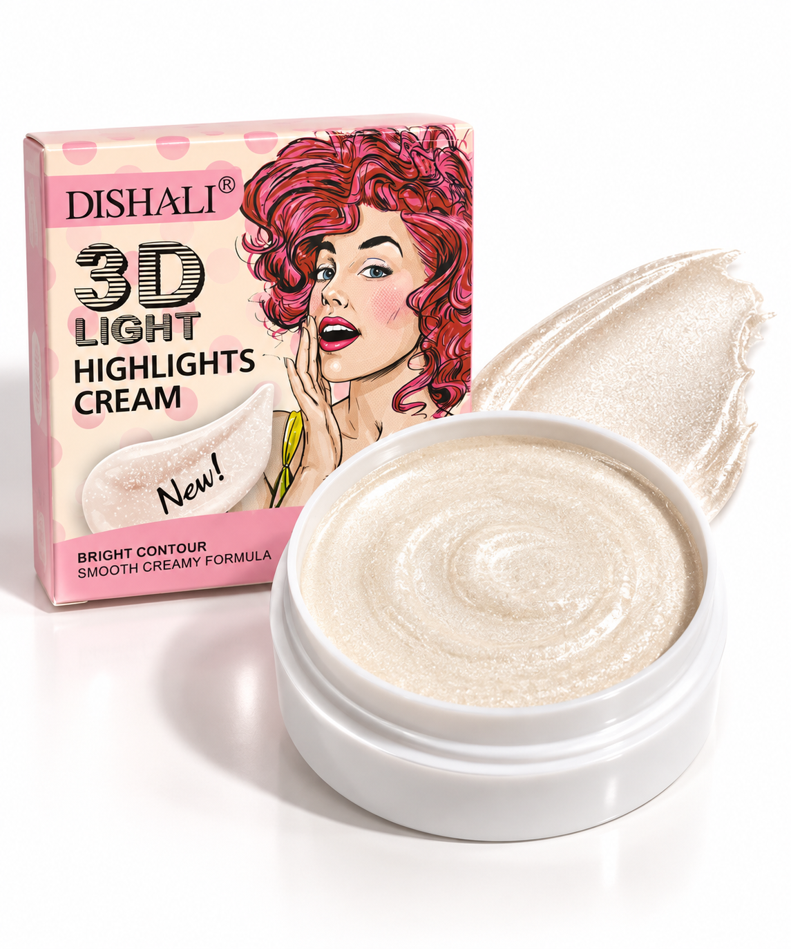 هایلایتر کرمی دیشالی 3D Light